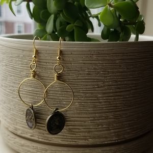 Ancient Coin Hoops